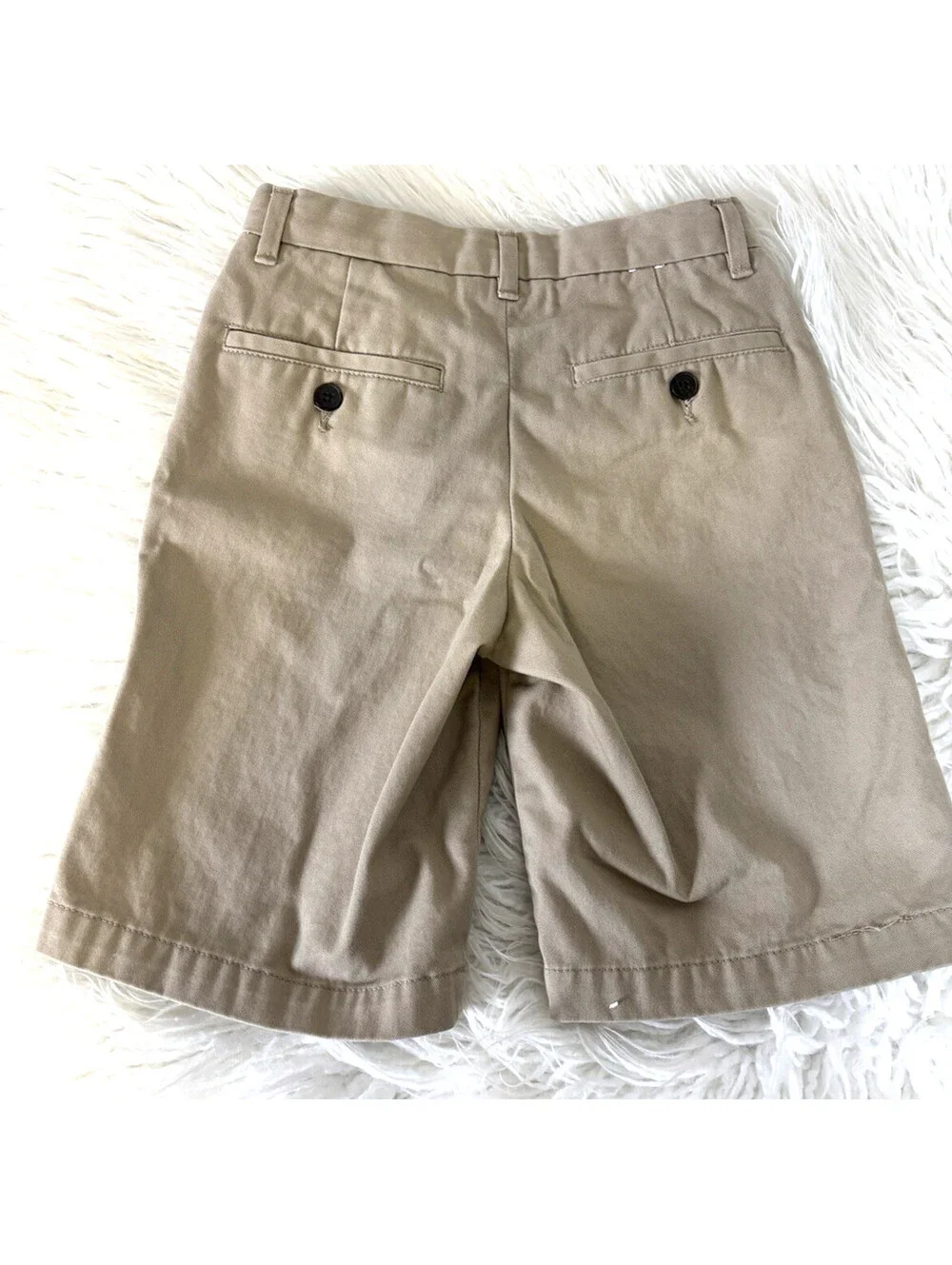 Gap Kids Boys Shorts Regular Adjustable Waist Khaki Dressy Size 8 Uniform